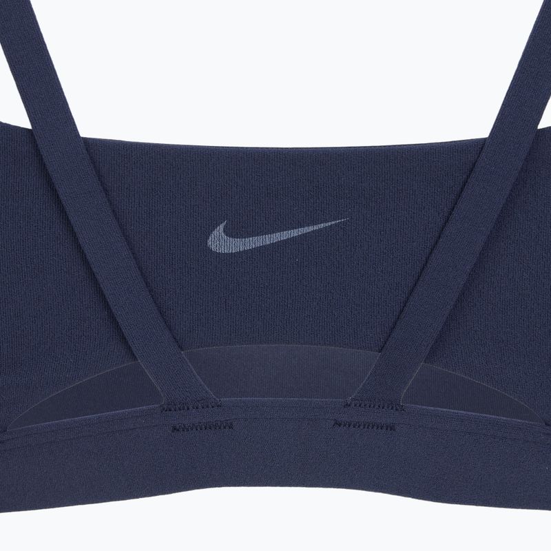 Dámská sportovní podprsenka Nike Zenvy Strappy midnight navy/white 8
