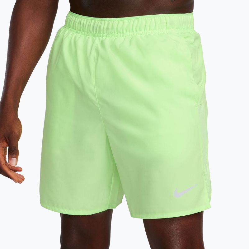 Pánské šortky Nike Dri-Fit Challenger 7" Brief-Lined lime blast/lime blast 4