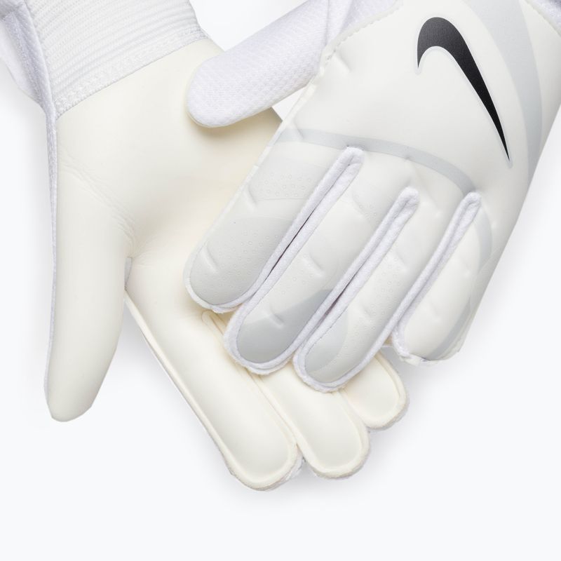 Dětské brankářské rukavice Nike Match white/pure platinum/black 3