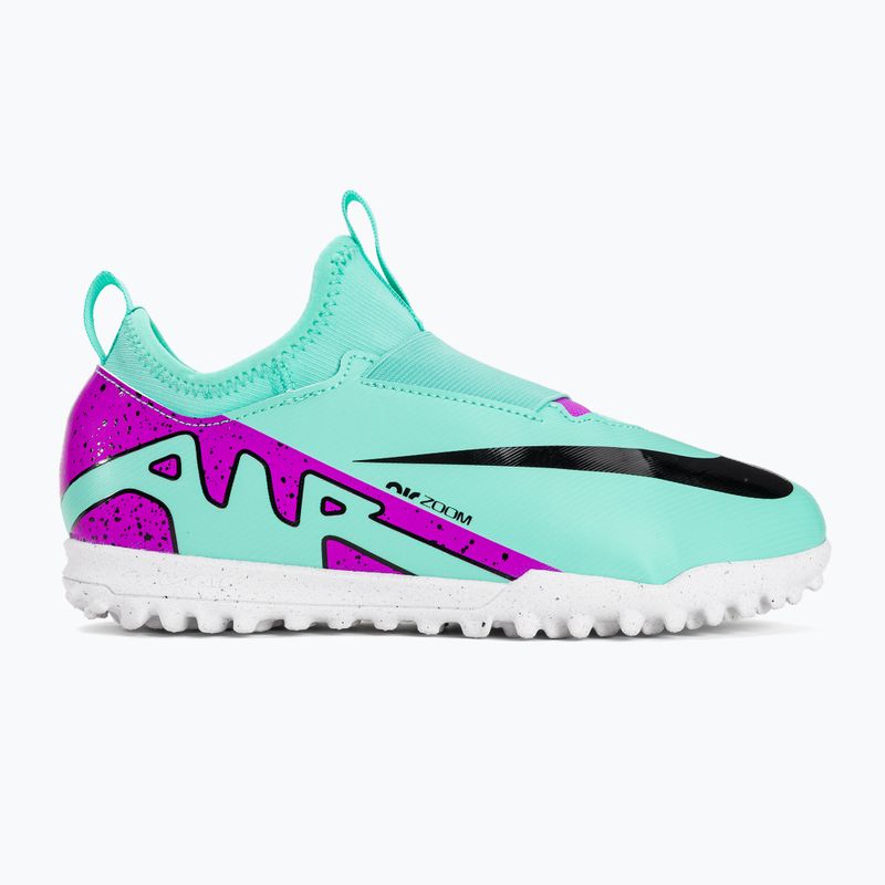 Dětské kopačky Nike Jr Mercurial Vapor 15 Academy TF hyper turquoise/black/ white/fuchsia dream 2