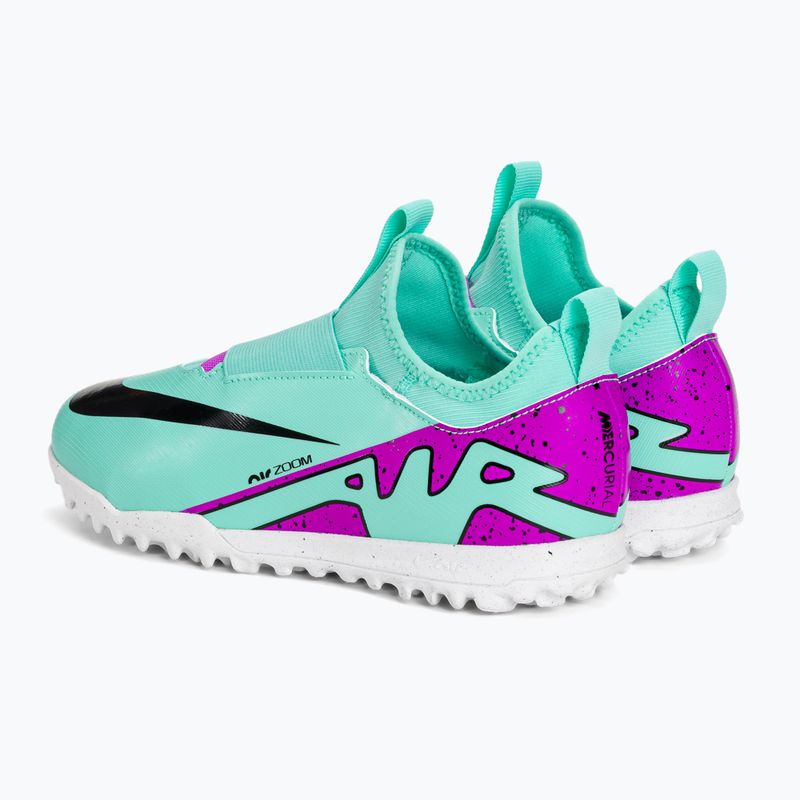 Dětské kopačky Nike Jr Mercurial Vapor 15 Academy TF hyper turquoise/black/ white/fuchsia dream 3