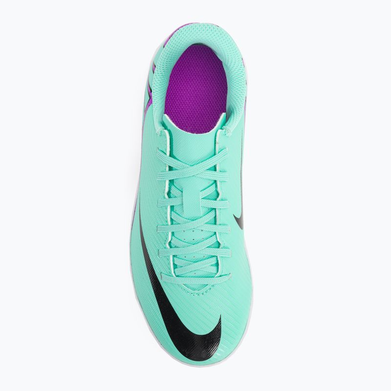 Dětské kopačky Nike Jr Mercurial Vapor 15 Club TF hyper turquoise/black/ white/fuchsia dream 6
