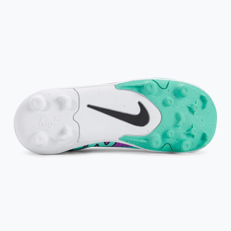 Dětské kopačky Nike JR Mercurial Vapor 15 Club MG hyper tyrkysová/černá/bílá/fuchsiová dream 5