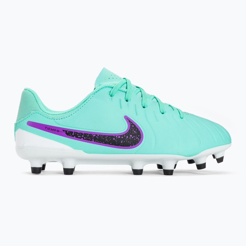 Dětské kopačky Nike Jr Legend 10 Academy FG/MG hyper turquoise/fuchsia dream/black 2