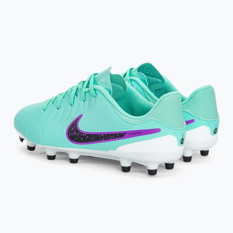 Dětské kopačky Nike Jr Legend 10 Academy FG/MG hyper turquoise/fuchsia dream/black 3