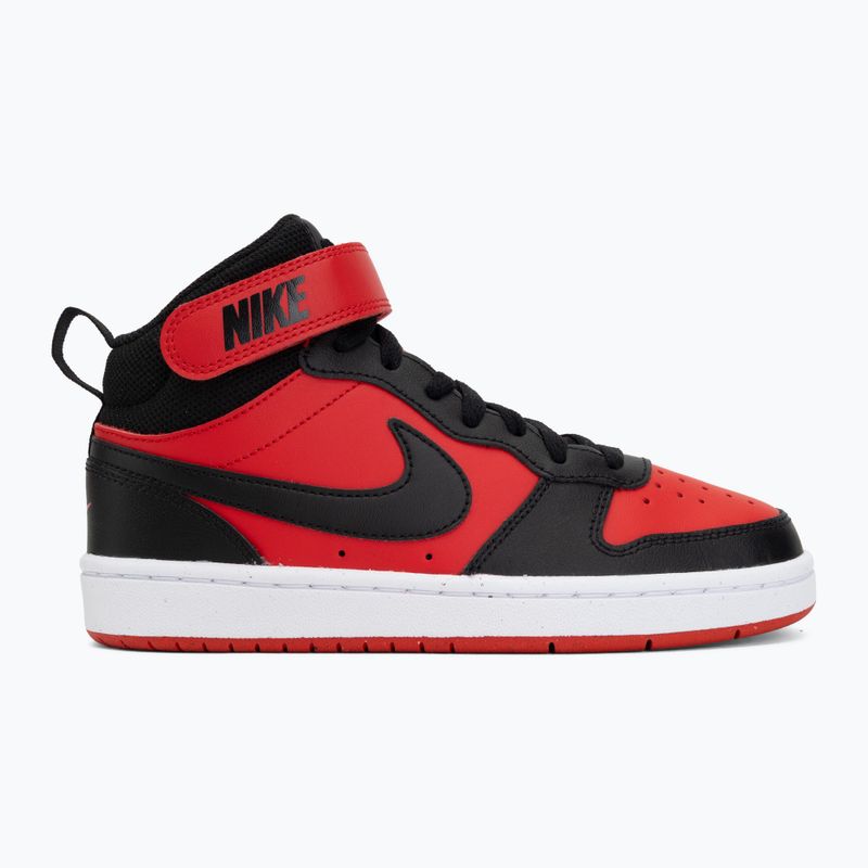 Boty Nike Court Borough Mid 2 university red/white/black 2