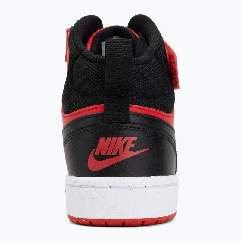 Boty Nike Court Borough Mid 2 university red/white/black 6