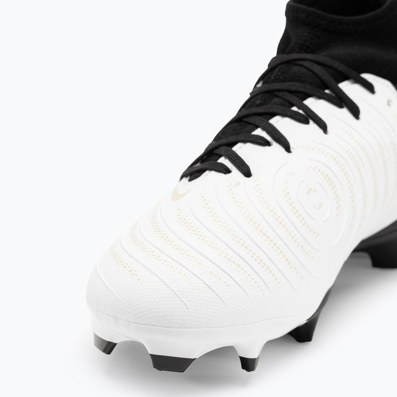 Kopačky Nike Phantom Luna II Academy FG/MG bílé / metalické zlaté mince / černé 7