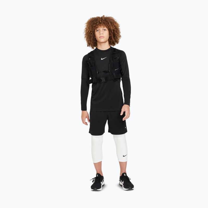 Dětské tričko Longsleeve Nike Pro Dri-Fit black/white 2