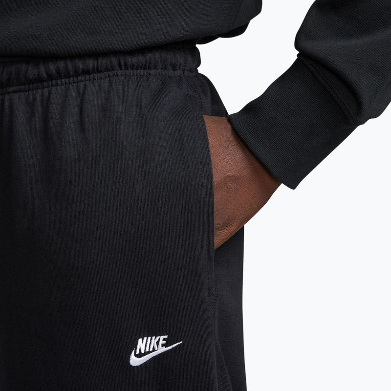 Pánské tepláky Nike Sportswear Club Knit Open-Hem black/white 4