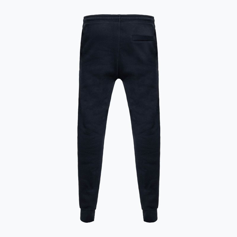 Pánské kalhoty  Nike Club Fleece Joggers black/black/safety orange 2