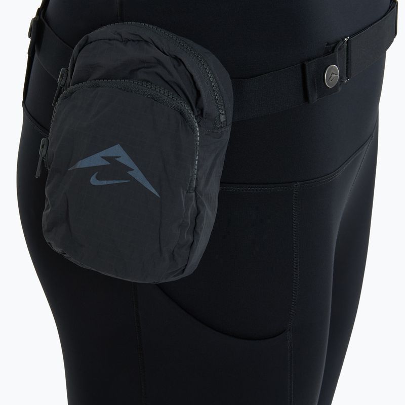 Dámské legíny Nike Trial Go High-Waisted 7/8 black/ dark smoke grey/ dark smoke grey 4