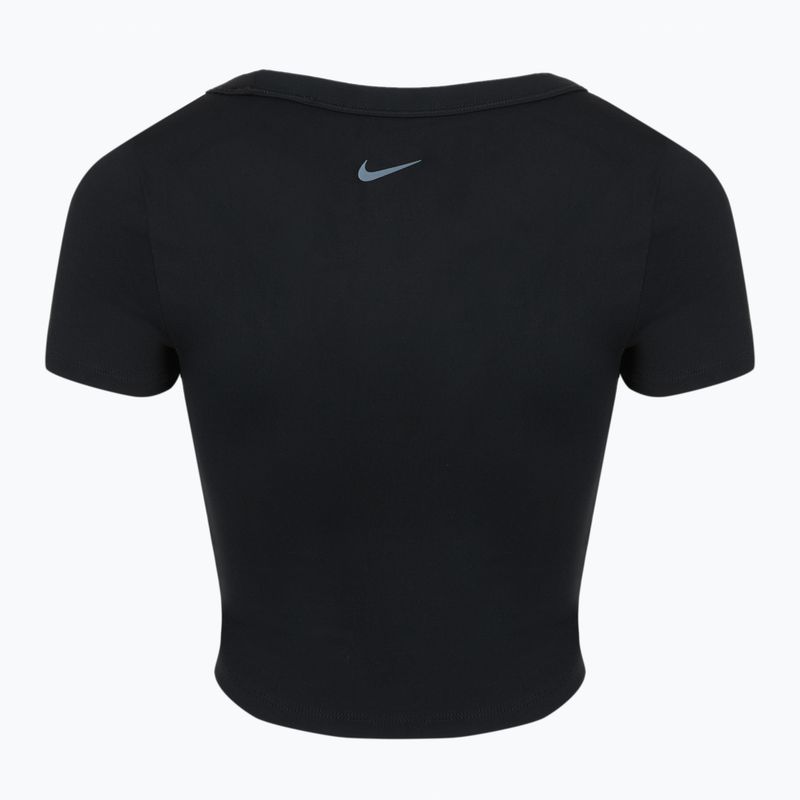 Dámské tréninkové tričko Nike One Fitted Dri-Fit Cropped Top black 8