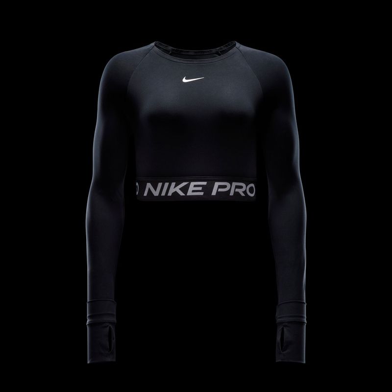 Dámské tričko longsleeve Nike Pro 365 Dri-Fit black/white 5