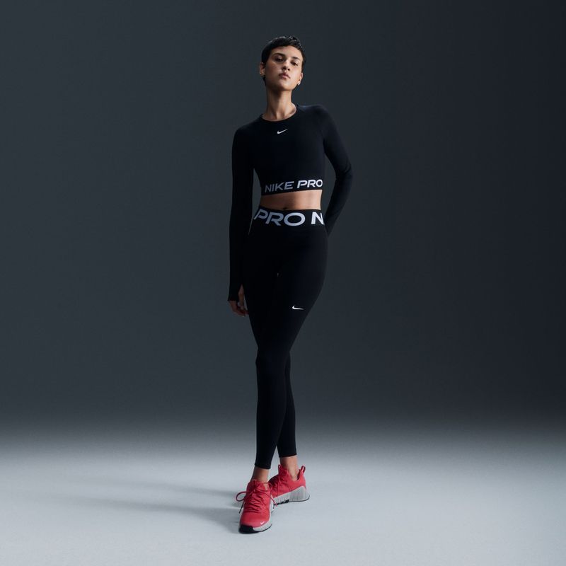 Dámské tričko longsleeve Nike Pro 365 Dri-Fit black/white 7