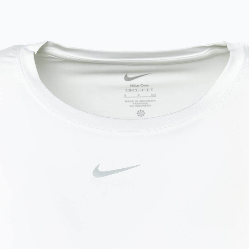 Dámské tričko Nike One Classic Dri-Fit bílá/černá 3