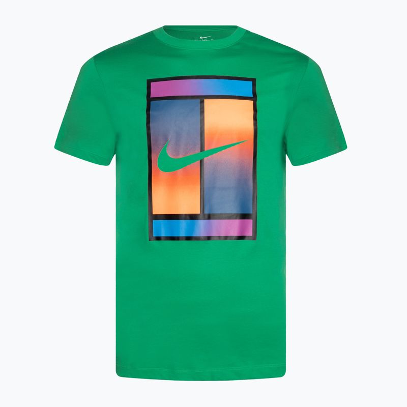 Pánské tenisové tričko Nike Court Dri-Fit Heritage stadium green