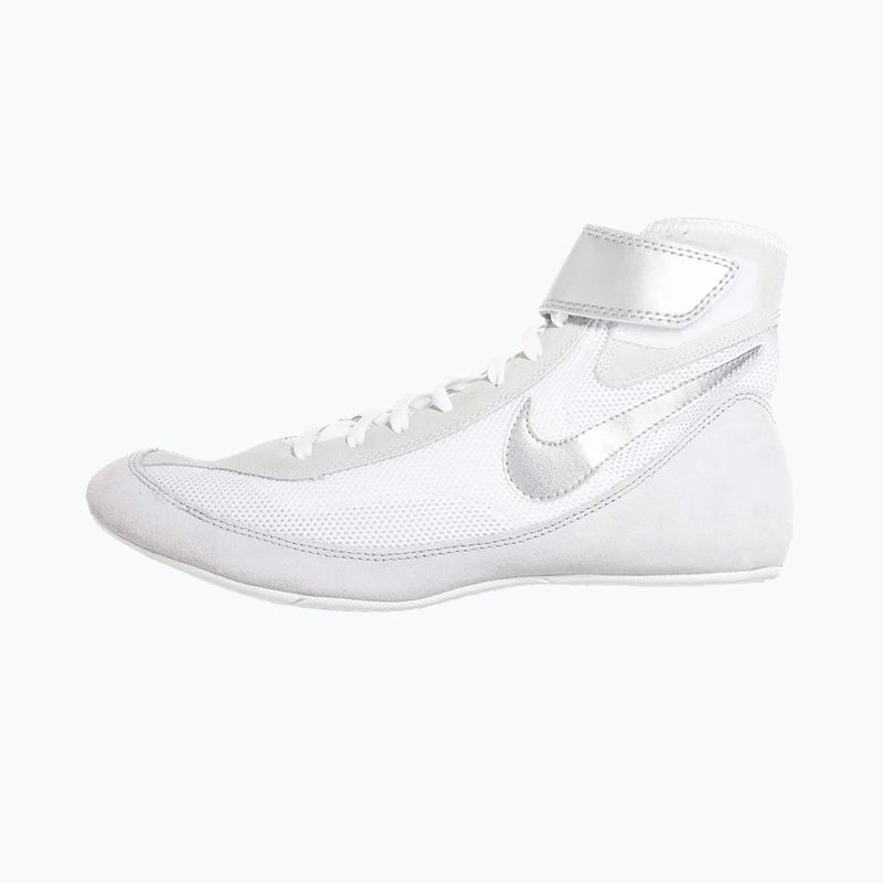 Dětské zápasnické boty Nike Speedsweep VII white/metallic silver 9