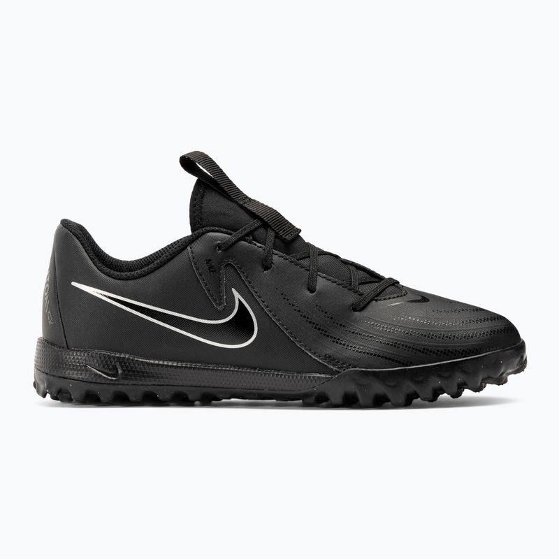 Juniorské kopačky Nike Phantom GX II Academy TF black/black 2