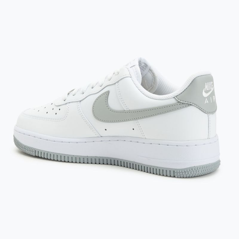 Pánské boty Nike Air Force 1 '07 white/white/light smoke grey 3