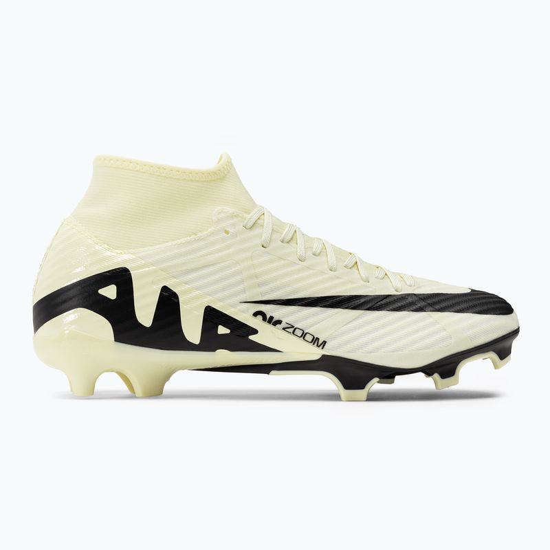 Kopačky Nike Zoom Mercurial Superfly 9 Academy FG/MG lemonade / black 2