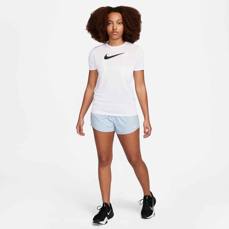 Dámské tréninkové tričko Nike Dri-Fit white/black 2