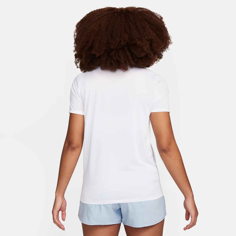 Dámské tréninkové tričko Nike Dri-Fit white/black 3