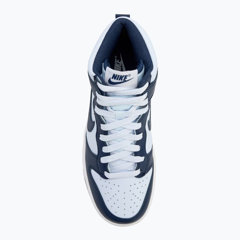 Boty Nike Dunk High football grey/white/midnight navy 5