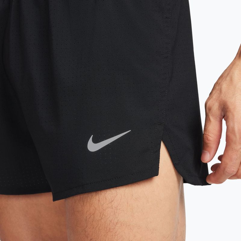 Pánské běžecké šortky Nike Fast Dri-Fit Brief Lined 3" black/black 4