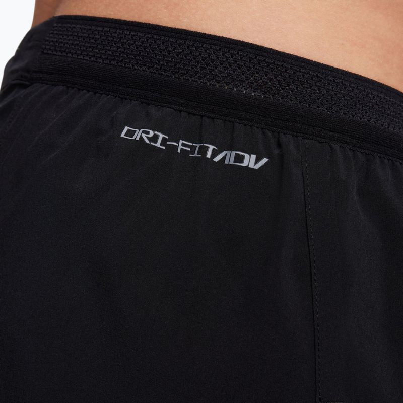 Pánské běžecké šortky Nike AeroSwift Dri-Fit ADV 4" black/summit white 7