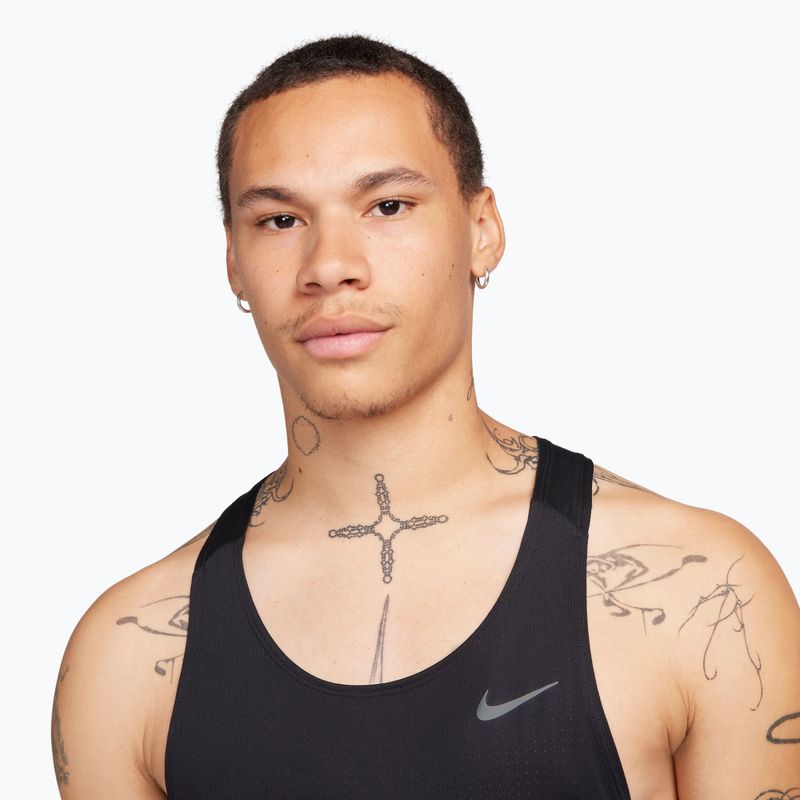 Pánské běžecké tílko top Nike Fast Dri-Fit black 4