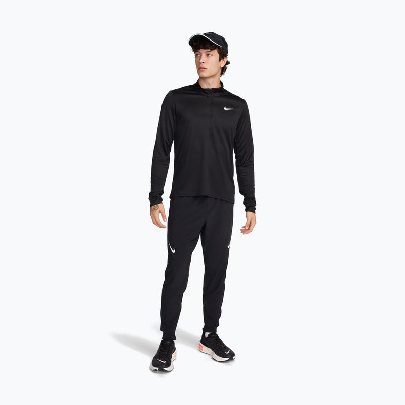Pánské běžecké kalhoty Nike AeroSwift Dri-Fit ADV black/summit white 2