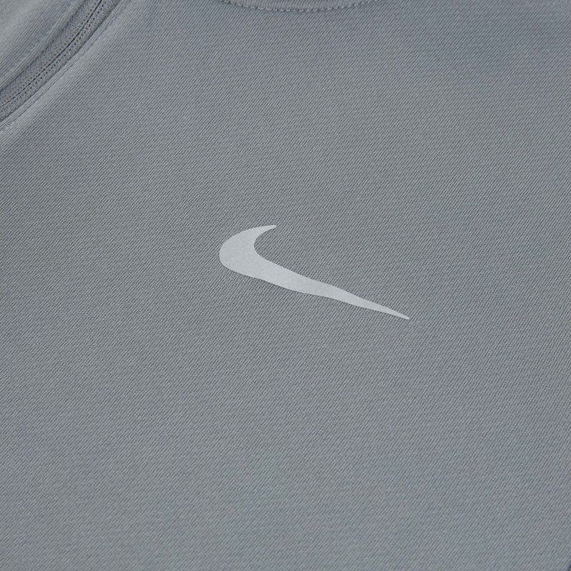 Pánská běžecká mikina Nike Pacer Dri-Fit 1/2 Zip smoke grey 9