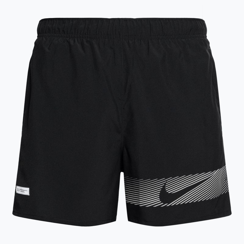 Pánské kraťasy Nike Challenger Flash Dri-Fit 5" Brief-Lined black/black/black