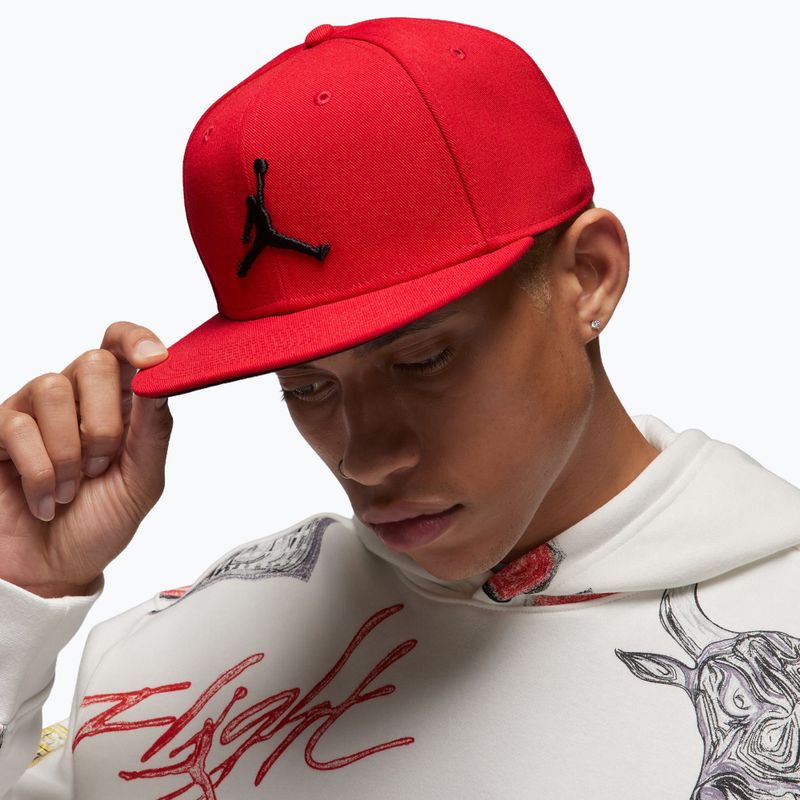 Kšiltovka Jordan Jumpman Pro gym red/black/black 6