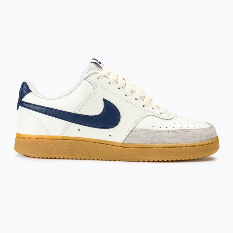 Pánské boty Nike Court Vision Low sail / gum light brown / light iron ore / midnight navy 2