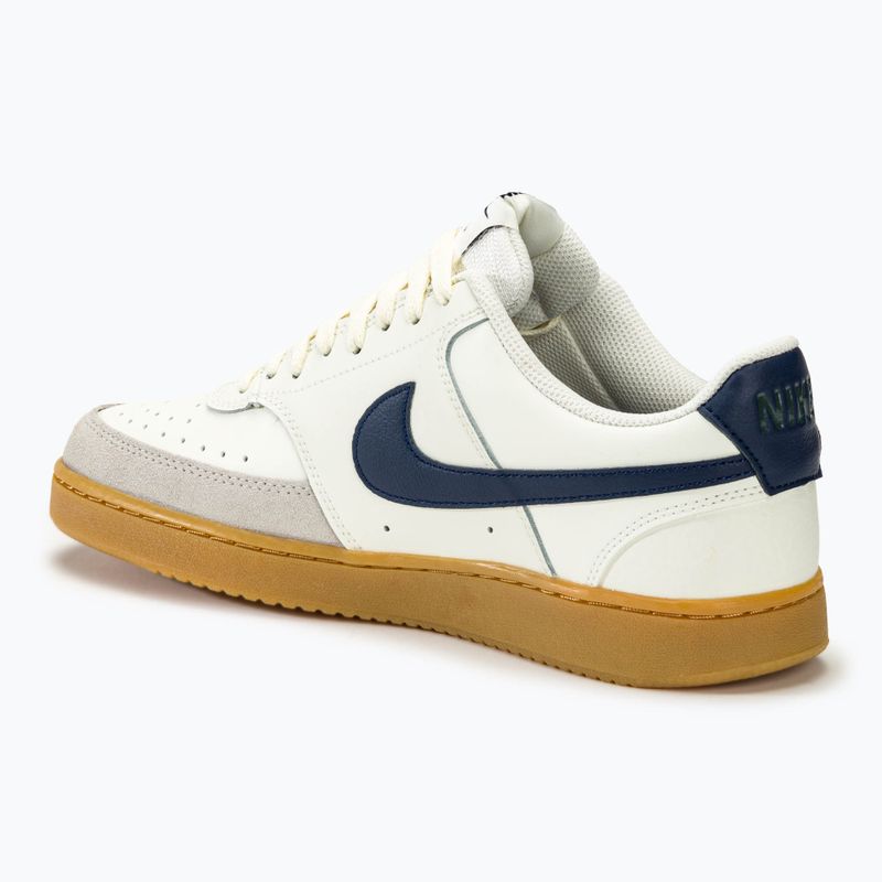 Pánské boty Nike Court Vision Low sail / gum light brown / light iron ore / midnight navy 3