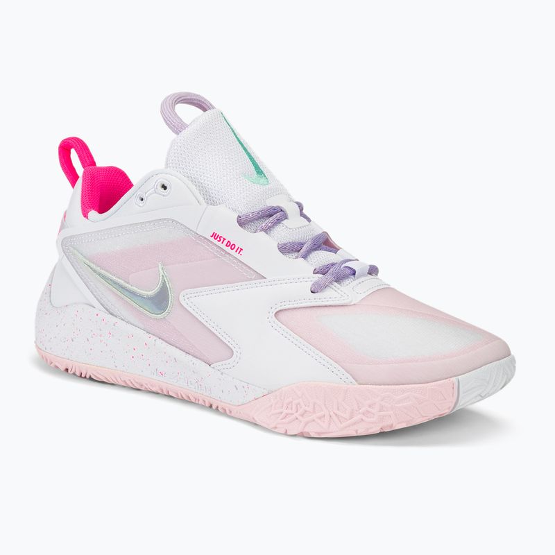 Tenisky na volejbal Nike Zoom Hyperace 3 SE bílá/hyper růžová/mátová pěna/fialová mlha/růžová pěna
