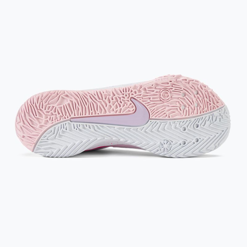 Tenisky na volejbal Nike Zoom Hyperace 3 SE bílá/hyper růžová/mátová pěna/fialová mlha/růžová pěna 4