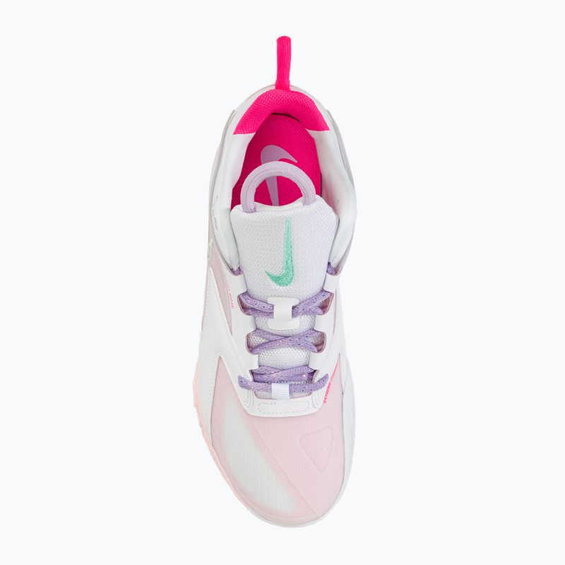 Tenisky na volejbal Nike Zoom Hyperace 3 SE bílá/hyper růžová/mátová pěna/fialová mlha/růžová pěna 5