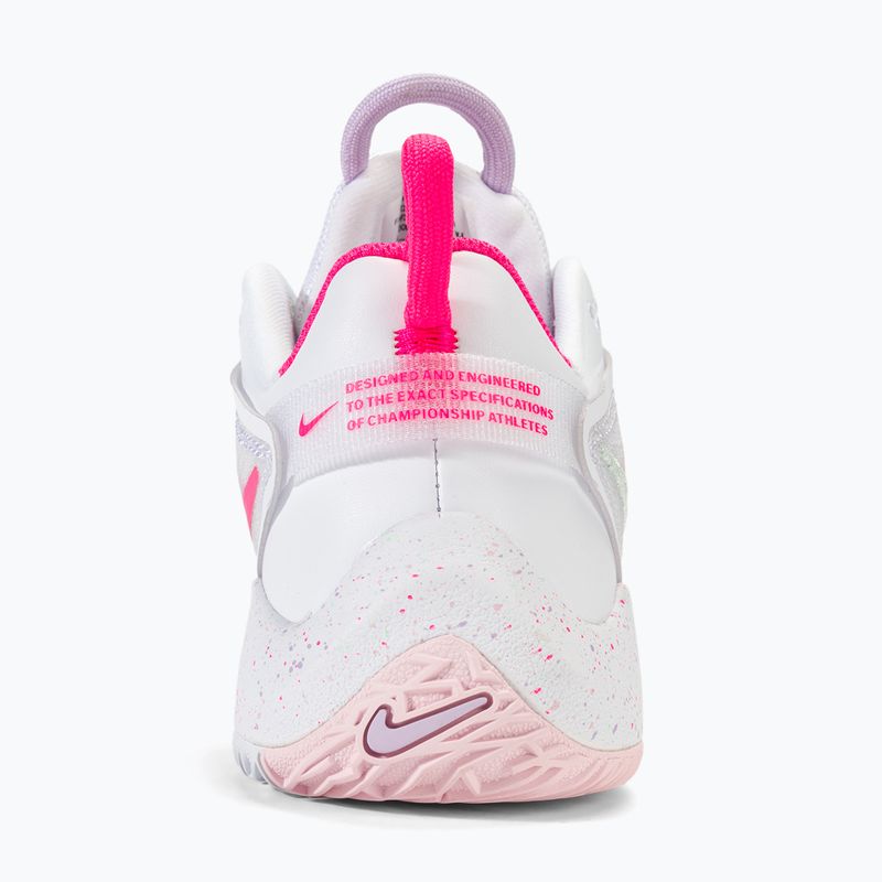 Tenisky na volejbal Nike Zoom Hyperace 3 SE bílá/hyper růžová/mátová pěna/fialová mlha/růžová pěna 6