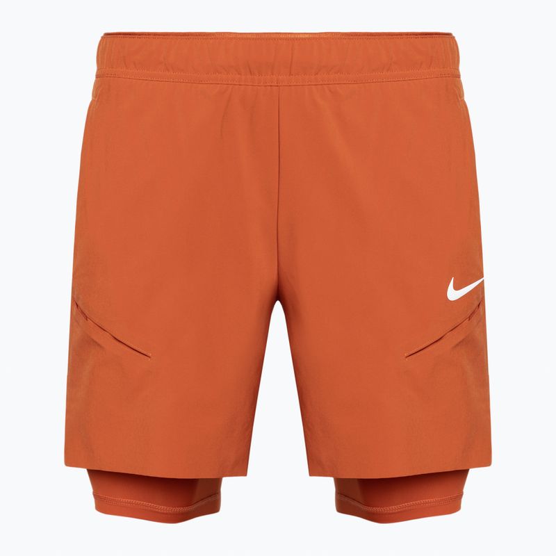 Pánské tenisové šortky Nike Court Dri-Fit Slam rust factor/pink quartz/white