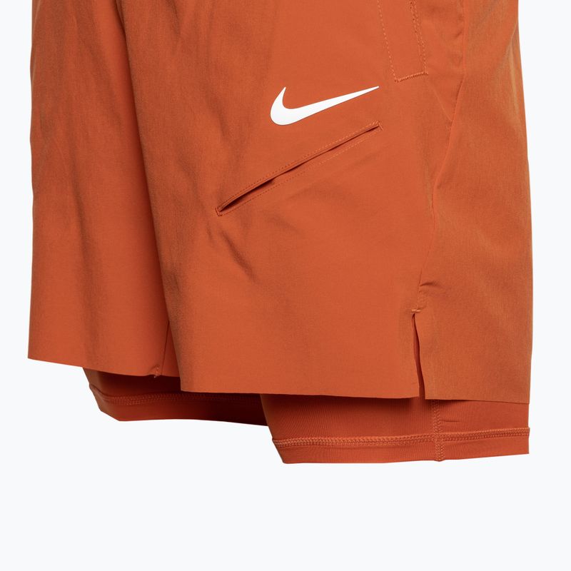 Pánské tenisové šortky Nike Court Dri-Fit Slam rust factor/pink quartz/white 3