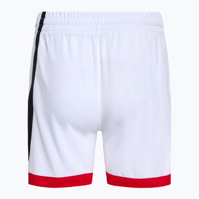 Dětské tréninkové šortky Nike Dri-Fit Multi+ white/black/university red 2