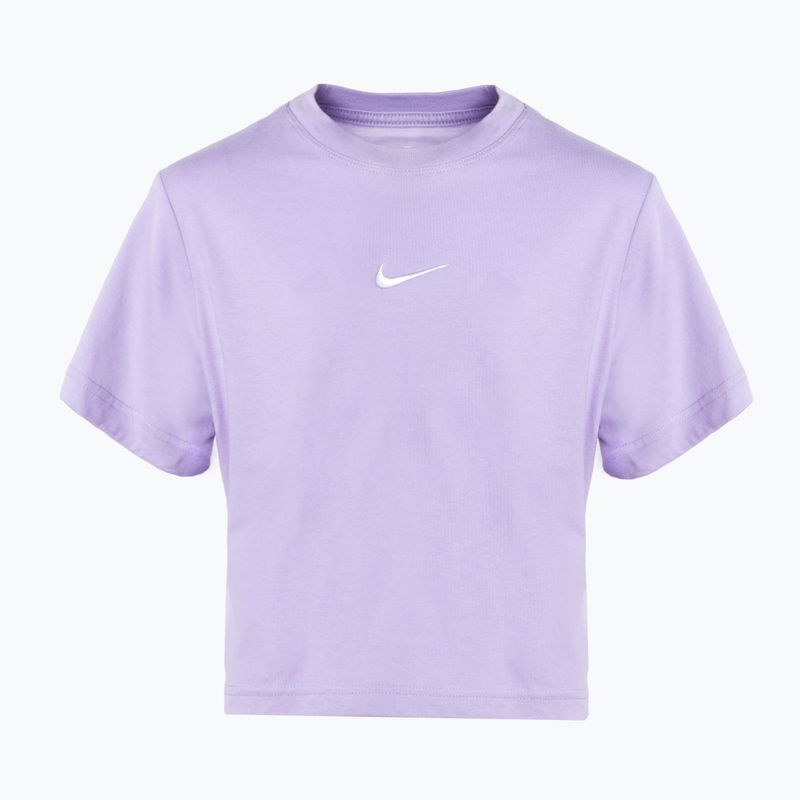 Dětské tričko Nike Sportswear hortenzie/bílá