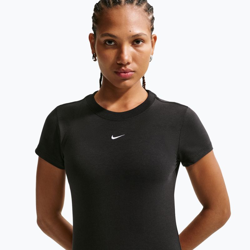 Dámské tričko Nike Sportswear Chill Knit black/white 4