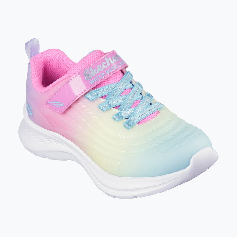SKECHERS Jumpsters 2.0 Blurred Dreams pink/multi dětské tenisky 11