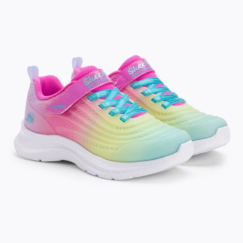 SKECHERS Jumpsters 2.0 Blurred Dreams pink/multi dětské tenisky 4