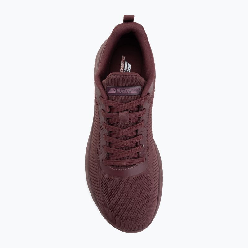 Dámské boty SKECHERS Bobs Squad Chaos Face Off purple 5