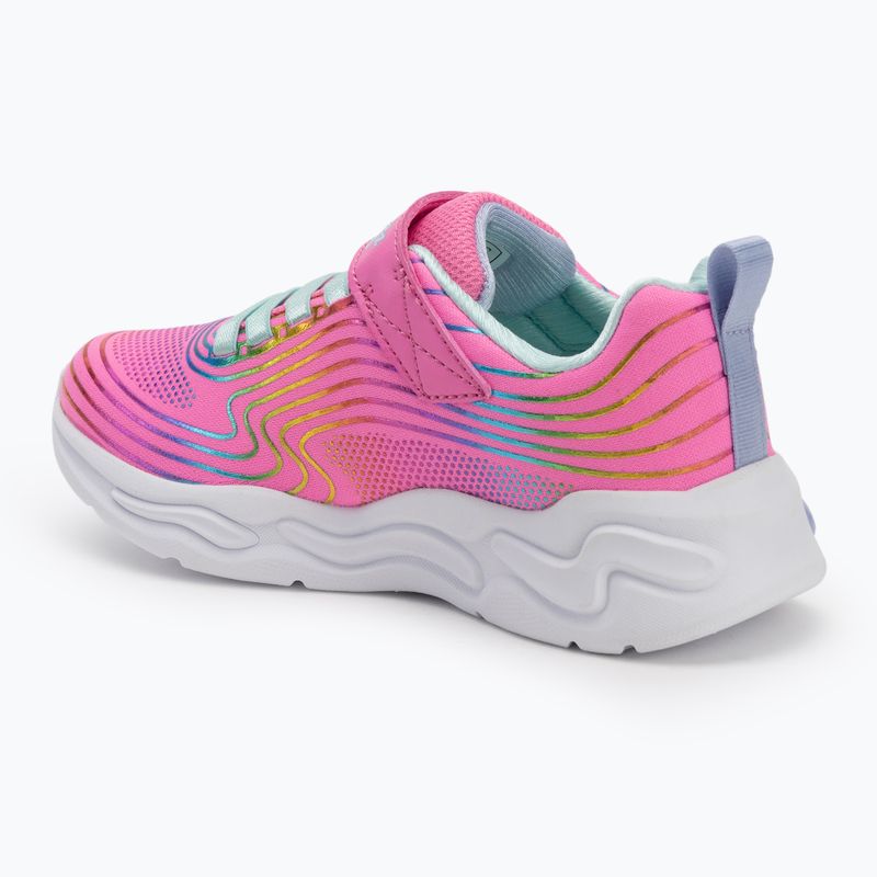 Dětské boty SKECHERS S-Lights Wavy Beams pink/multi 2
